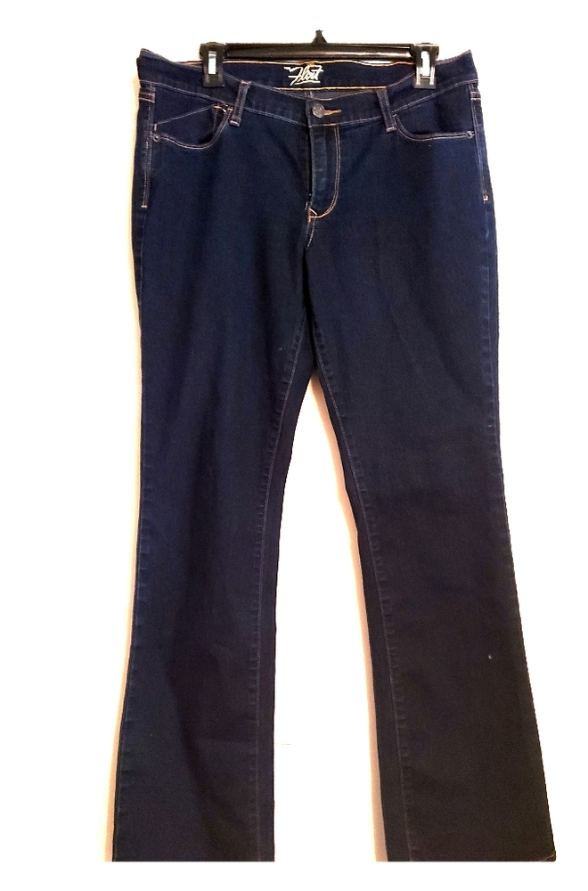 EUC Sz 10 Dark Denim The Flirt Old Navy Jeans